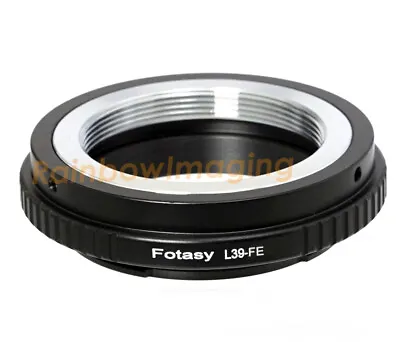 39mm M39 L39 Lens To Sony E-Mount A6500 A6400 A6300 A6000 A5100 A5000 Adapter • $9.08