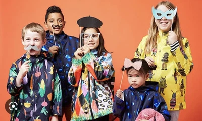 $50 • Buy Gorman Kids Le Grande Playground Spray Rain Jacket