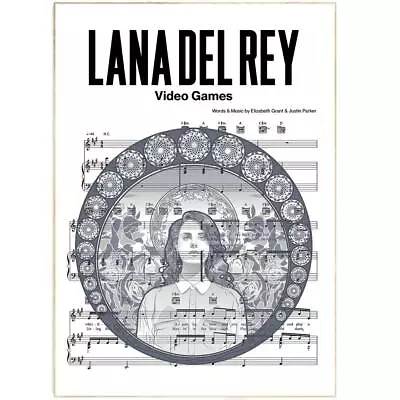 Lana Del Rey - Video Games Poster • £4.99