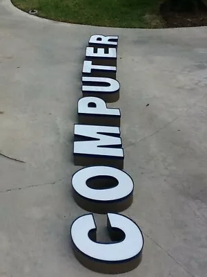 $150 • Buy Computer SIGN LETTERS - COMPUTER SIGN