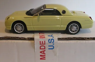 Motor City USA Models 1:43 Ltd Ed USA-38 2000 Yellow Ford Thunderbird Hardtop • $284.16