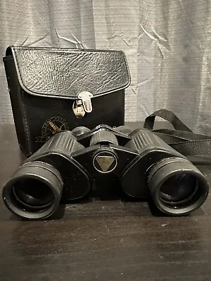 Vintage Bausch & Lomb Binoculars With Strap And Case Eddie Bauer 7x35 5.6 Degree • $29.99