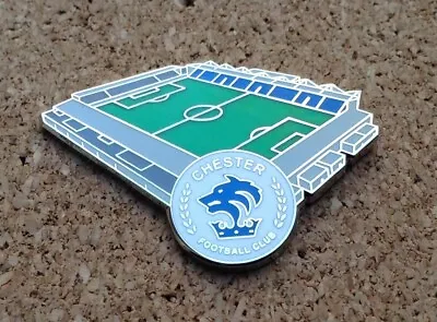 £3.50 • Buy CHESTER FC - Deva Stadium Pin/Badge