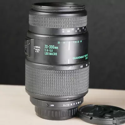 Quantaray 70-300MM 1:4-5.6 AF Lens For Pentax K Mount SLR DSLR Camera *GOOD* • $39.95