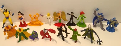 $19.99 • Buy Marvel 500 Series Micro Action Figures Hawkgirl Cheetah Red Skull LOKI 16 Pc Lot