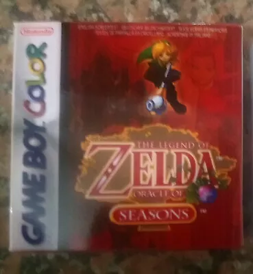 The Legend Of Zelda Oracle Of Seasons (game Boy Color Gbc) Video Game Boxed • £60