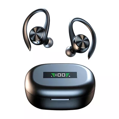 Over-Ear Wireless Bluetooth 5.0 Headphones Noise Cancelling Stereo Earphones • £15.99