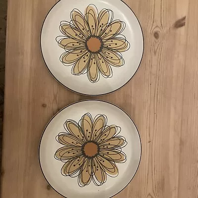 2 X Midwinter Dinner Plates Flowersong • £16