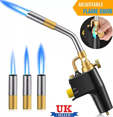 Propane Gas Solderding Brazing Plumbers Tool Gas Torch Mapp Blow Torch Map Tool • £27