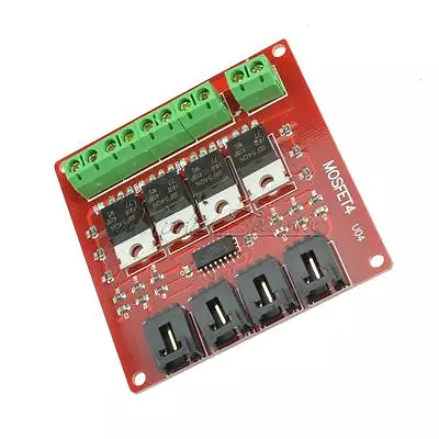 4 Route Mosfet Switch Module Button Irf540 V2.0 Four Channel For Arduino DIY New • $3.50