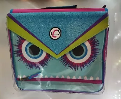 Case-it Monsters Eye Universal Zipper Binder 2  Inch & 13  Laptop Case & Pouch • $19.95