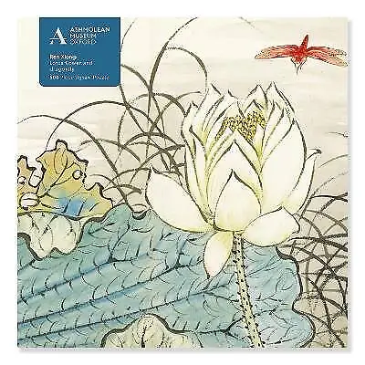 Adult Jigsaw Puzzle Ashmolean Ren Xiong Lotus Flow • £12.44
