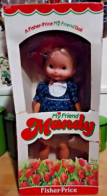 1982 NIB 16  VTG Doll My Friend Mandy Fisher Price My Friend Doll NOS Toy #215 • $63