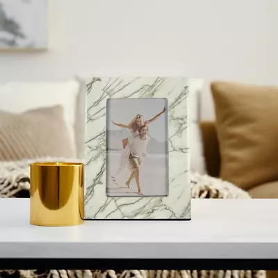 Picture Poster Photo Tabletop Frame Art Home Office Decor Marble Epoxy 4 X6  • $21.33
