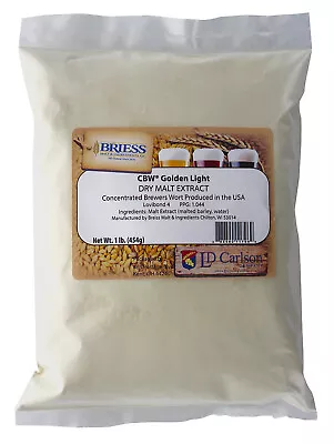 Briess Golden Light Dry Malt Extract 1 Lb For Home Brew Beer Making • $12.95