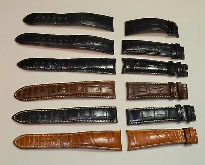 $98 • Buy Authentic Luxury Leather Watch Bands Choose Yours Vacheron Constantin Zenith Etc