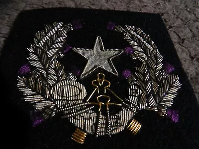  Cameronians Embroidered Blazer Badge • £5