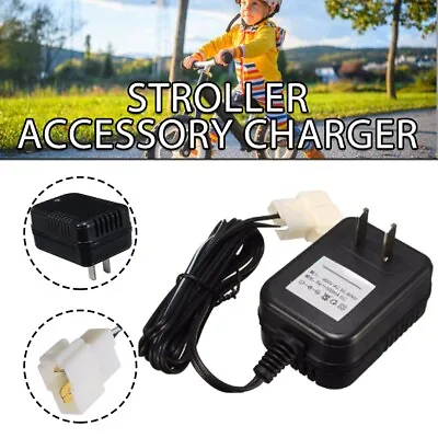 £5.99 • Buy New 6V Kids Ride On Cars Battery Charger Toy Car Bike Scooter Buggy Adaptor UK