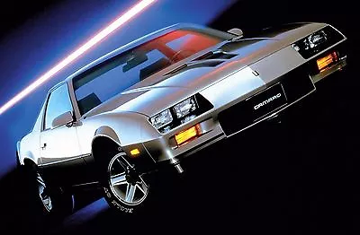 1983 CHEVROLET CAMARO Z28 POSTER | 24 X 36 INCH | Muscle Car | Silver • $23.99