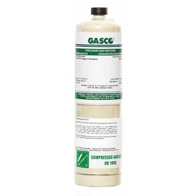 Gasco 17L-86N-100 Calibration Gas Hydrogen Nitrogen 17 L Cga 600 • $35.85