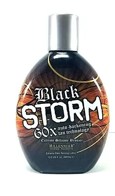 Millenium Tanning Black Storm Premium Tanning Lotion13.5-Ounce • $28.94