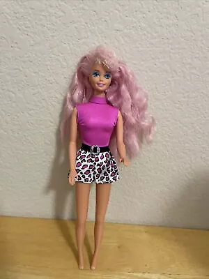 1993: BARBIE Doll Vintage Fountain Mermaid Redressed. • $15.25