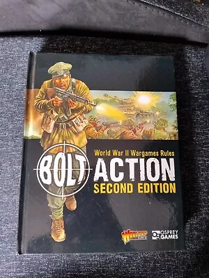 Bolt Action: World War II Wargames Rules By Warlord Games (Hardcover 2016) • £3.20