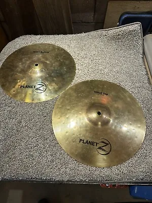 $25 • Buy Zildjian 13  Planet Z Hi-Hat Cymbals (Pair)