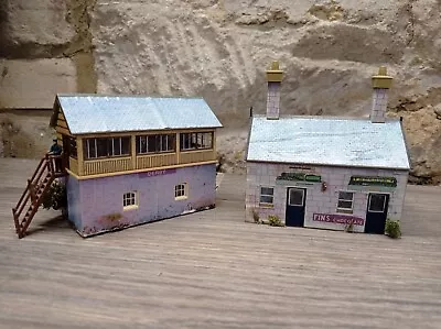 Hornby Signal Box  And Country Station Buildings Unboxed. • £8.95