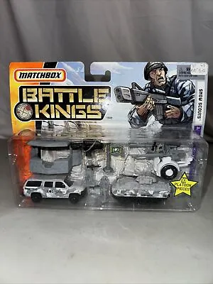 Matchbox 2008 Battle Kings Snow Scouts Diecast Toy Car Tank SUV K5522 New • $16.24