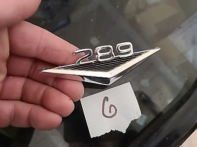 Vintage 1963 64  Ford Falcon / Mustang 289 Fender Emblem Oem Fomoco • $18.99