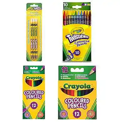 £2.49 • Buy Crayola Branded Pencils Draw Colour Children School Stationery Office Pencil