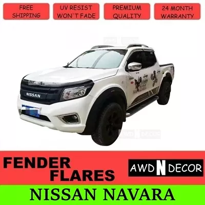 Oem Fender Flares With Reflectors Suitable For Nissan Navara Np300 2015-2020 • $299.99