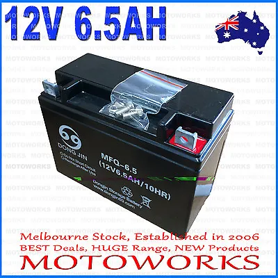 12V 6.5AH Battery For 50cc 110CC 125CC ATV QUAD Bike Gokart 4 Wheeler Buggy Dirt • $44.99