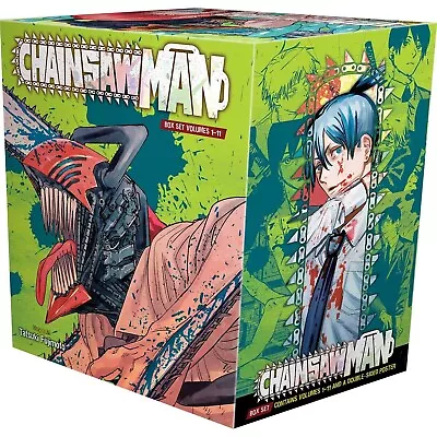 ⚡︎ Chainsaw Man ⚡︎ Manga Box Set : Volumes 1 - 11 : Eng : Brand New • $67.87