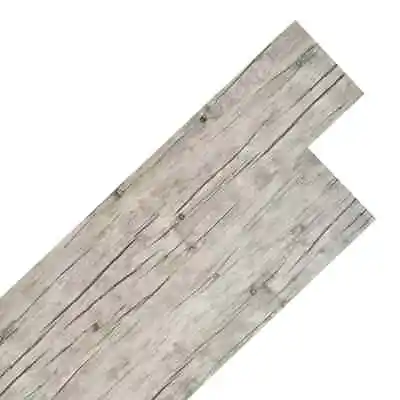 £99.06 • Buy VidaXL PVC Flooring Planks 5.26 M² 2 Mm Oak Washed GF0