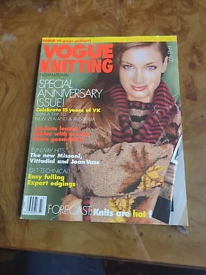 Vogue Knitting International Magazine Fall 1997 Condition Issues  • $6