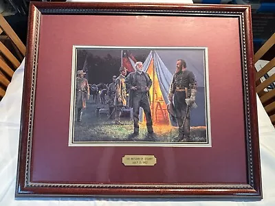 The Return Of Stuart Print By Mort Kunstler Framed • $150