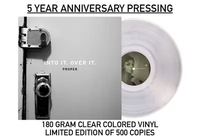 $72.99 • Buy Into It. Over It. – Proper Vinyl Clear 180 Gram /500 Anniversary Edition NEW