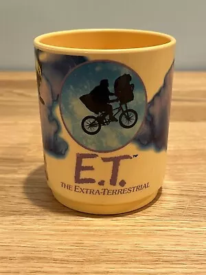 Vintage 1982 Universal City Studios Deka Plastics E.T. The Extra Terrestrial Mug • $9.99