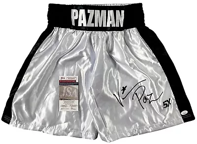 VINNY  PAZ  PAZIENZA Signed Autographed BOXING TRUNKS JSA WITNESSED CERTIFIED • $129.99