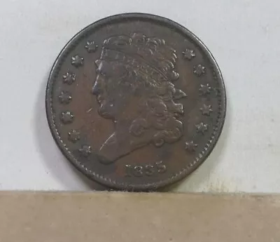 Classic Head Half Cent 1835 Extremely Fine NO RESERVE • $12.50