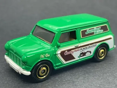 Matchbox 1965 Austin Mini Van Junior Mints - Sealed Card • £9.95