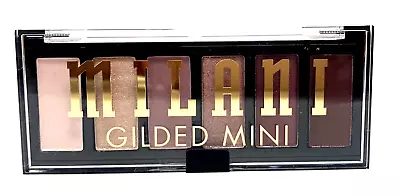 Milani Gilded Mini Eyeshadow Palette With 6 Matte & Shimmer Hues - The Wine Down • $11.99