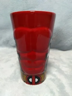 MARVEL Comics Deadpool Ceramic Pint Cup Mug X-Men Superhero Red Torso  • $12.95
