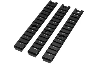 UTG G36 Picatinny Rail Set 3-piece Long 2 Screw Holes On Each Rail - MNT-P505 • $25.86