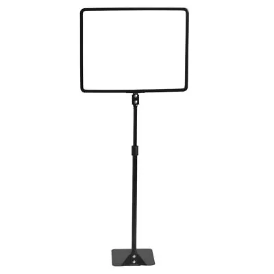 HUBERT® Horizontal Matte Black Metal Sign Frame - 11  W X 8 1/2  H • $32.96