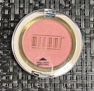 Milani POWDER BLUSH Richly Pigmented Powder 08 LUMINOUS Peach Gold .097oz NWOB • $8.88