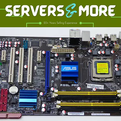 ASUS P5QL PRO Retro Motherboard Combo | Intel Core2 Quad Q8200 | 4GB DDR2 • $42.99