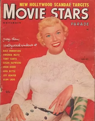 Movie Stars Parade November 1952 W/ Doris Day Cover - Free Shipping • $17.99